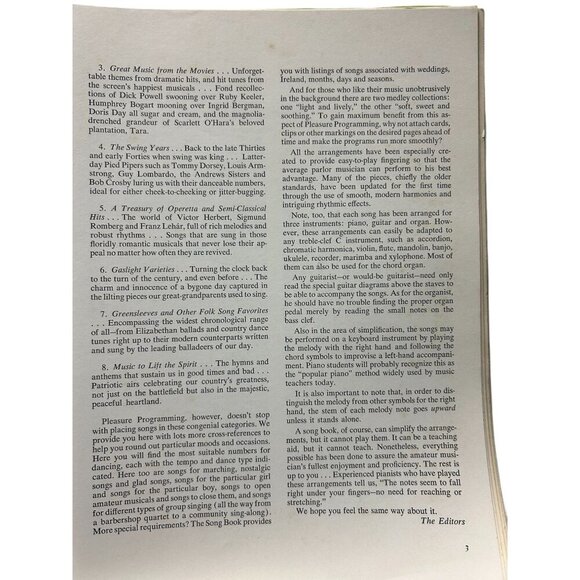 Readers Digest 1969 Family Songbook Hardcover Spiral Bound Green - 124 Favorites - Picture 7 of 16